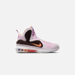 New Nike Lebron Ix Regal Pink / Multi / Velvet Brown
