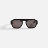 Discount Flatlist Lefty Sunglasses Solid Black / Solid Black Lens