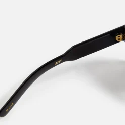 Discount Flatlist Lefty Sunglasses Solid Black / Solid Black Lens