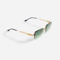 Shop Vintage Frames L'Enfant Terrible 24Kt Gold G15 Green