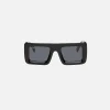 New Off-White Leonardo Sunglasses Black / Dark Grey