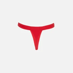 Discount Brandon Blackwood Logo Swim Thong Red