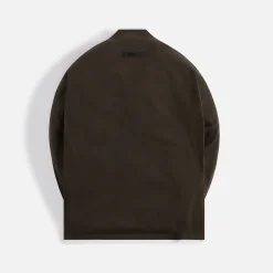 Cheap Essentials Long Sleeve Tee Off-Black