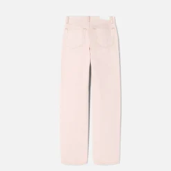 Sale ReDone Loose Long Washed Pink