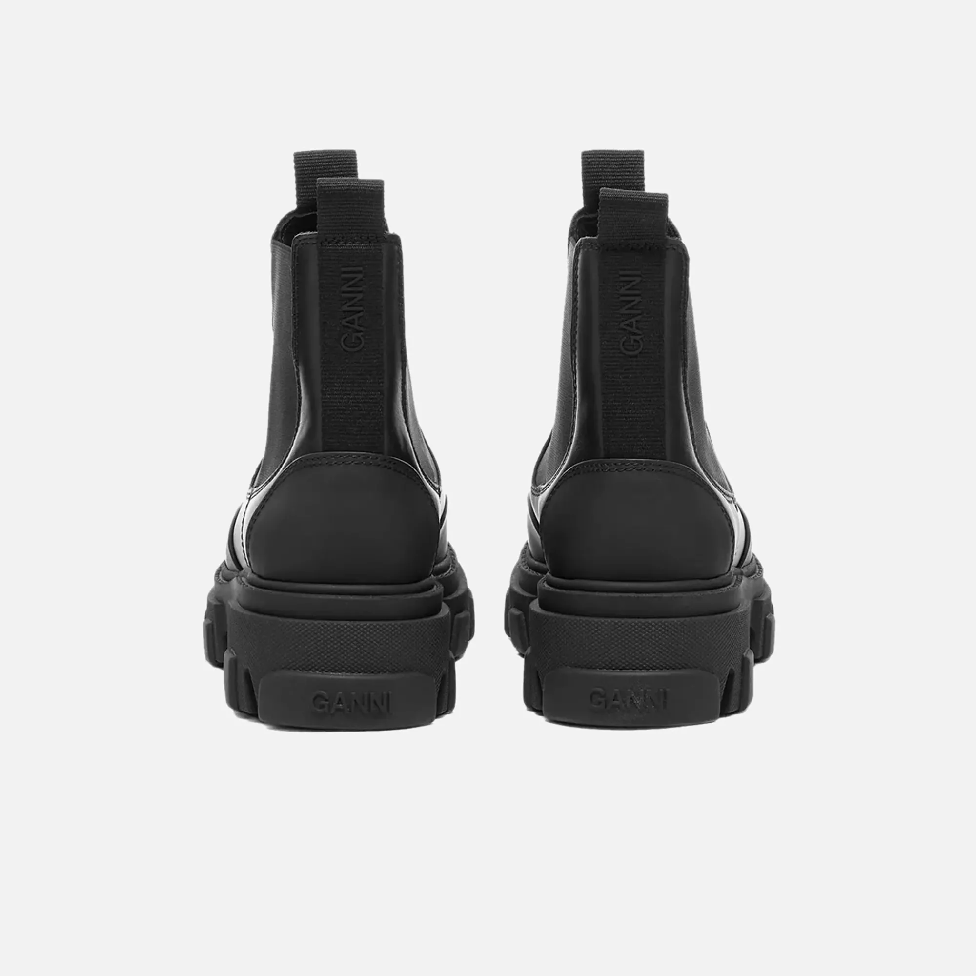 Store Ganni Low Chelsea Boot Black