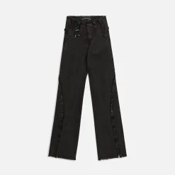 Sale Hyein Seo Lowrise Denim Pant Charcoal