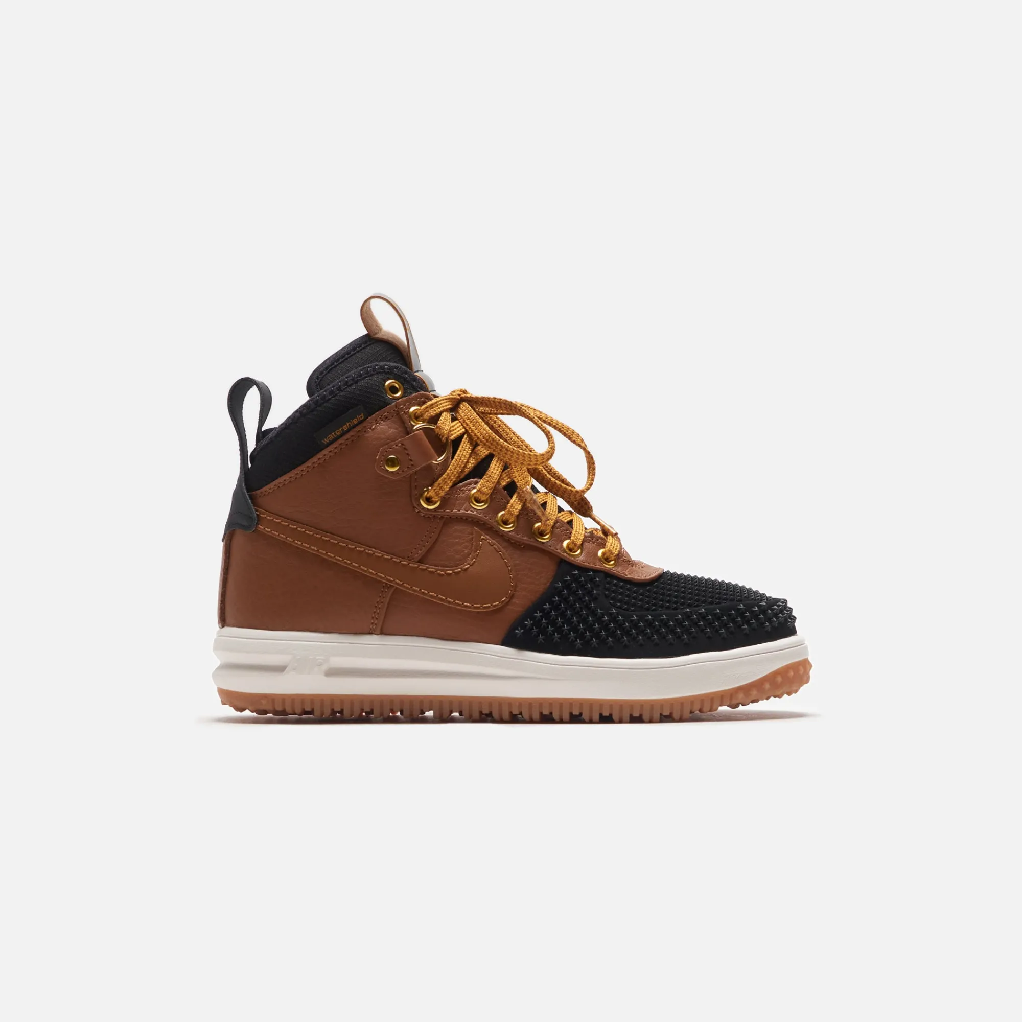 Clearance Nike Lunar Force 1 Duckboot Ale Brown / Black / Goldtone