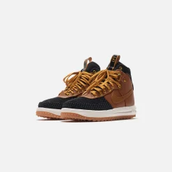 Clearance Nike Lunar Force 1 Duckboot Ale Brown / Black / Goldtone