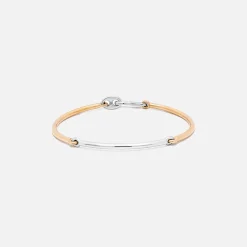 Discount Maor Lyra 2.5Mm Bracelet R3C Yellow And White Gold Gold / White