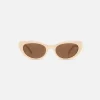 Clearance Saint Laurent M115 Acetate Cat Eye Frame Ivory
