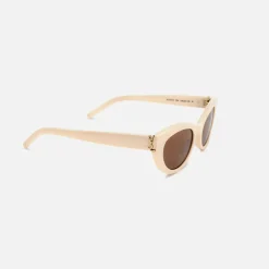 Clearance Saint Laurent M115 Acetate Cat Eye Frame Ivory