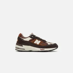 Outlet New Balance Made In Uk 991 Earth / French Roast / Feather Gray