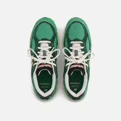 Flash Sale New Balance Made In Us 990 V3 Green / Gold