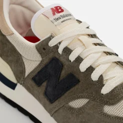 Clearance New Balance Made In Us 990 V1 Grey / Blue