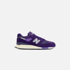 Online New Balance Made In Usa 998Te Dark Purple / Purple / Silver