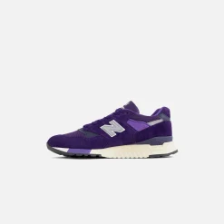 Cheap New Balance Made In Usa 998Te Dark Purple / Purple / Silver
