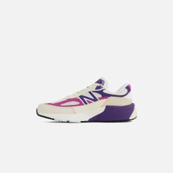 Online New Balance Made In Usa 990V6 White / Cream / Purple