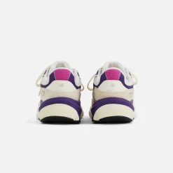 Online New Balance Made In Usa 990V6 White / Cream / Purple