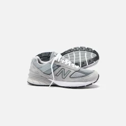 Cheap New Balance Made In Usa 990V5 Grey / Castlerock