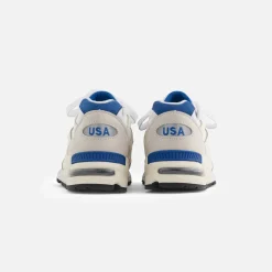 Shop New Balance Made In Usa 990V2 White / Blue