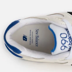 Shop New Balance Made In Usa 990V2 White / Blue