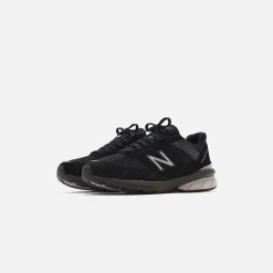 Discount New Balance Made In Usa 990V5 Black / Silver