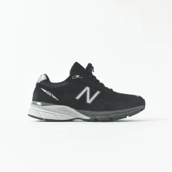 New New Balance Made In Usa Wmns 990 Black / Silver