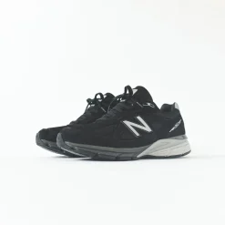 New New Balance Made In Usa Wmns 990 Black / Silver