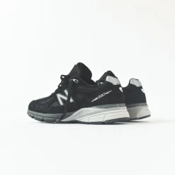 New New Balance Made In Usa Wmns 990 Black / Silver
