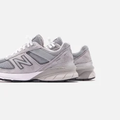 Cheap New Balance Made In Usa Wmns 990V5 Grey / Castlerock