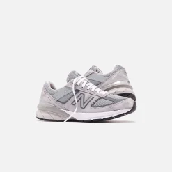 Cheap New Balance Made In Usa Wmns 990V5 Grey / Castlerock