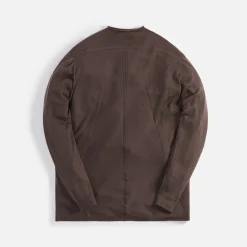 Best Sale Rick Owens Maglia Oversized Geo Round Neck Dust