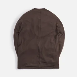 Best Sale Rick Owens Maglia Oversized Geo Round Neck Dust