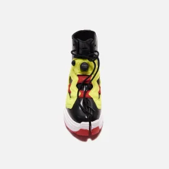 Best Sale Margiela Maisonx Reebok Pump Tabi Boot Black / Yellow Matt