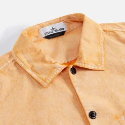 Hot Stone Island Marina Overshirt Orange