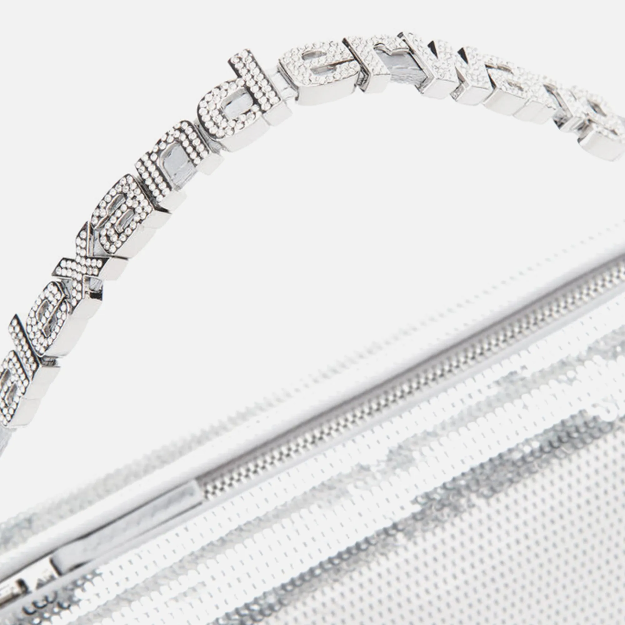 Online Alexander Wang Marquess Micro With Crystal Charms Silver