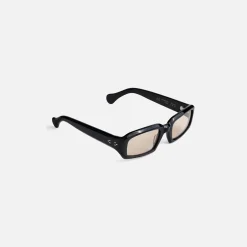 Fashion Port Tanger Mektoub Acetate Frames Black / Amber Lens