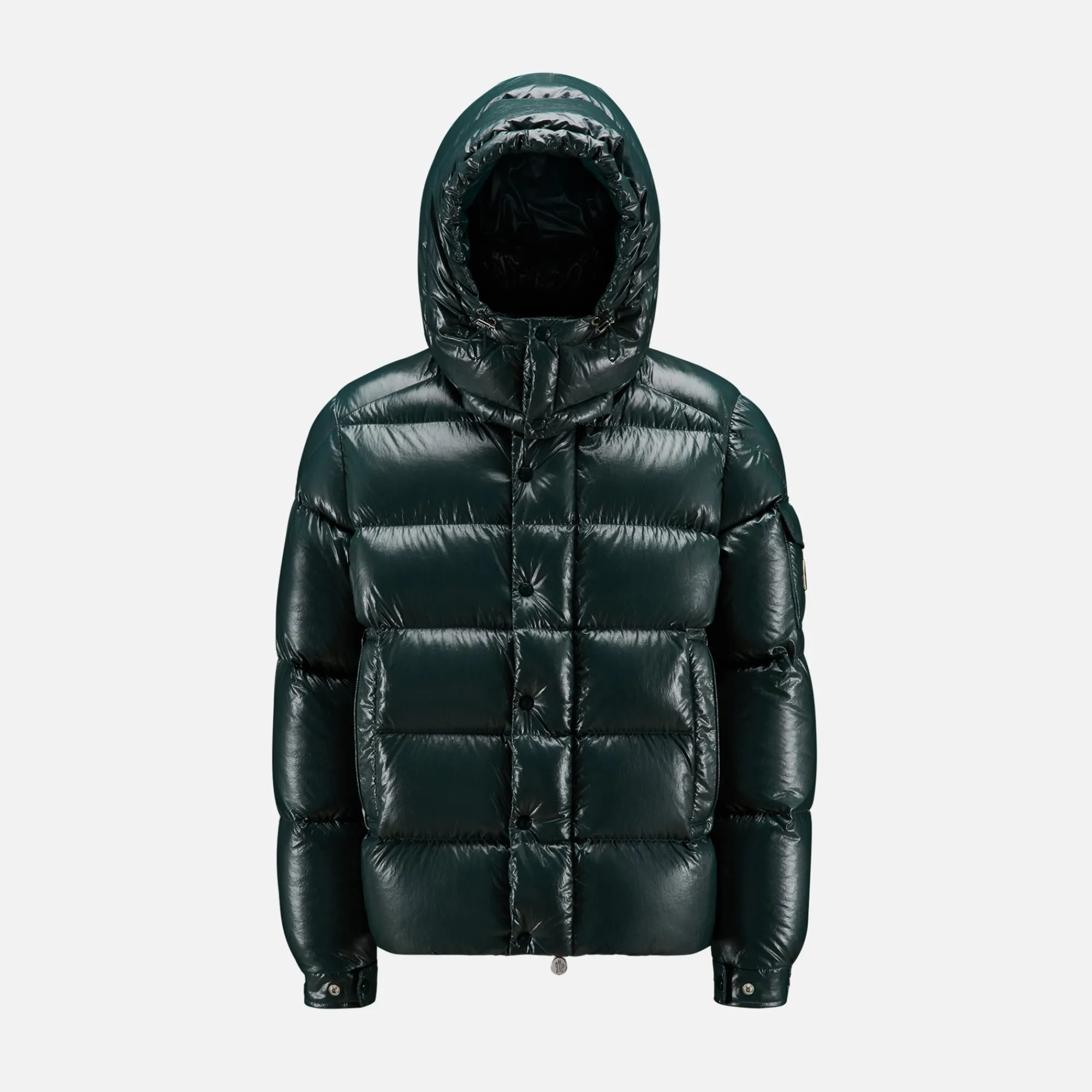 Shop Moncler Mens Maya 70 Jacket Forest Green