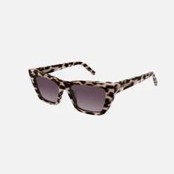 Outlet Saint Laurent Mica Beige / Violet