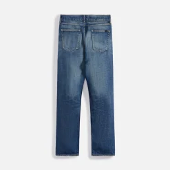 Outlet Saint Laurent Mick Jeans Authentic Vintage Blue