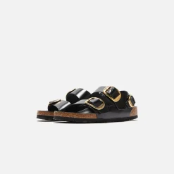 Best Sale Birkenstock Milano Big Buckle Black
