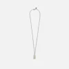 Flash Sale Tom Wood Minced Cube Pendant Silver / Gold