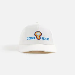 Discount Casablanca Mind Vibrations Embroidered Cap White