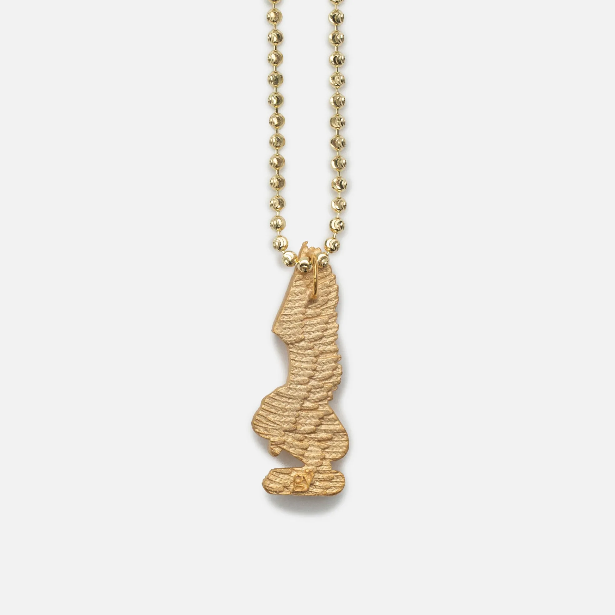 Best Sale Greg Yuna Mini Broken Angel Pendant Necklace Yellow Gold