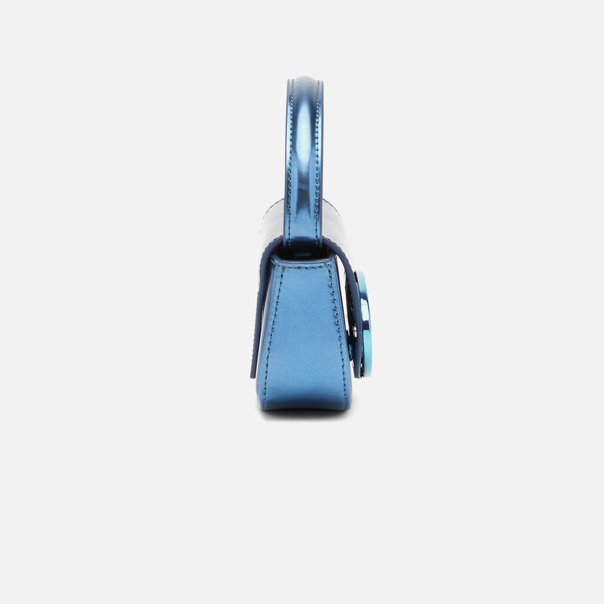 New Diesel Mini D Logo Bag Blue Mirror
