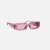 Store The Attico Mini Marfa Frames Powder Pink With Pink Lens