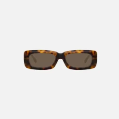 New The Attico Mini Marfa Frames Tortoise Shell / Brown Lens