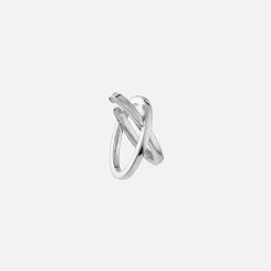 Best Alan Crocetti Mini Space Ear Cuff Left Silver