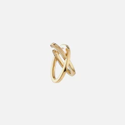Fashion Alan Crocetti Mini Space Ear Cuff Left Gold