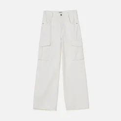 Shop Agolde Minka Cargo Milkshake